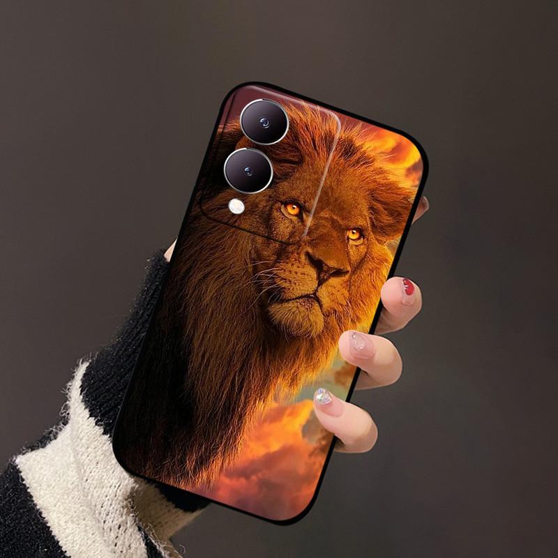 Für Vivo Y17s Handyhülle Y33t Y12 4G Weiches Silikon TPU Hüllen Für Vivo Y36 Y36m Y36i Y28 G2 5G Cartoon Rückseitenabdeckung Schutzhülle