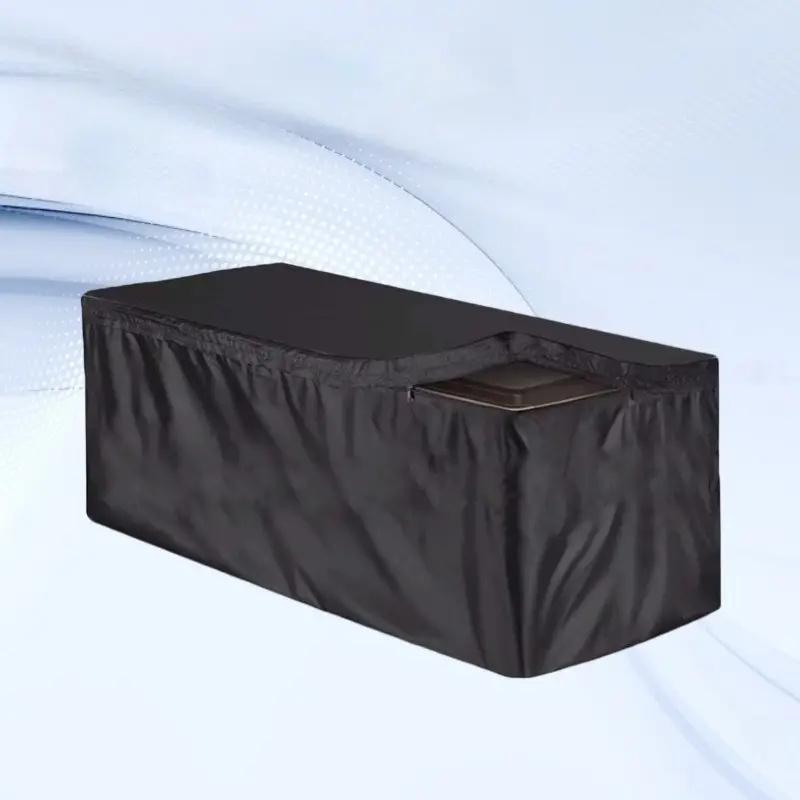 

Heavy-Duty Oxford Fabric Outdoor Deck Box Cover - Full Coverage Design, Durable Storage Solution, Tearresistant Material 123x62x55CM чорний