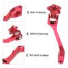 OSOLADY Rear Brake Rocker Arm Accessories Universal Fit Red Heavy Duty Alloy Bike Modification Random Style