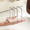 Stainless Steel Cutting Board Holder Rustproof Chopping Board Organizer Kitchen Storage Rack