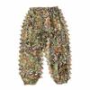 Tenue de camouflage imitation feuilles mortes 1 veste et 1 pantalon
