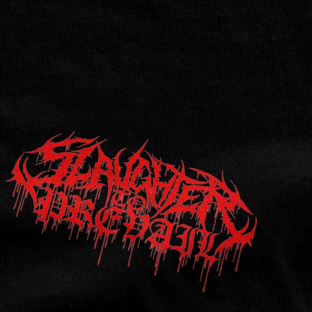 2025 Summer Men Women's SLAUGHTER TO PREVAIL Rock T Shirt Stuff Hipster Cotton Metal Music T Shirts Tops Classic Fashion Street