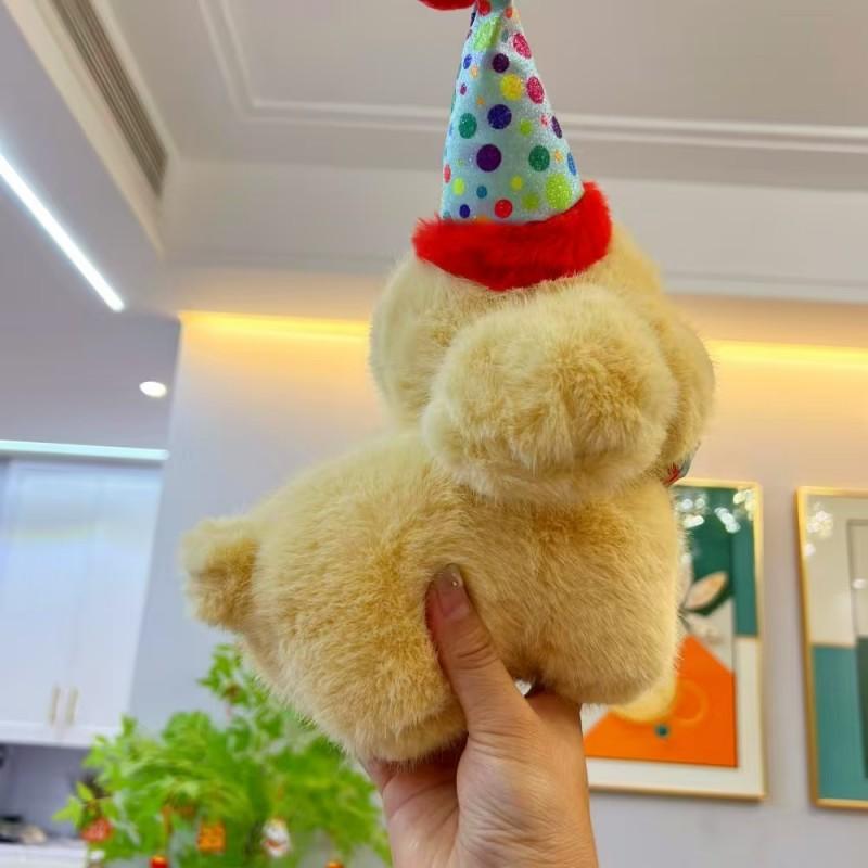 Cute Little Golden Retriever Plush Toy Pier Pier Milk Dog Doll Doll Soothing Doll Girl Birthday Gift Valentine's Day