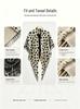 Leopard Print Tassel Shawl: Warm, Thick Triangle Cloak for Autumn & Winter