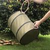 Portable Pop-Up Garden Trash Can - Collapsible Leaf & Yard Waste Storage Bag for Camping, Lawn Care