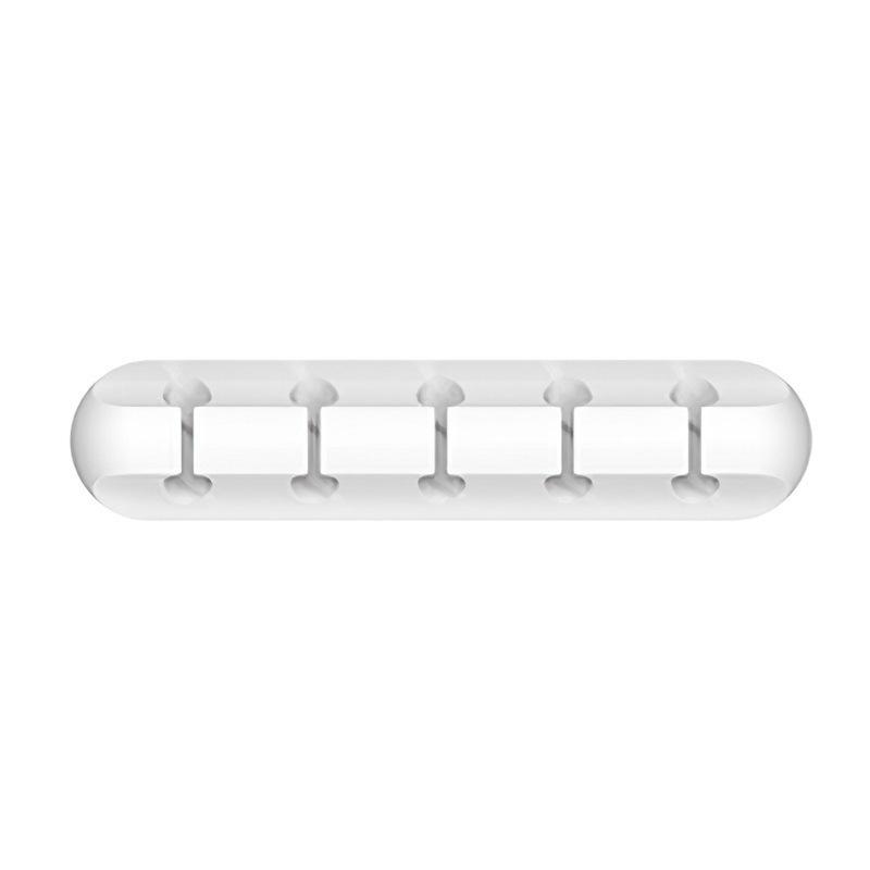 2PCS Silicone USB Cable Organizer Cable Winder Desktop Tidy Management Clips Cable Holder for Mouse Headphone Wire Organizer