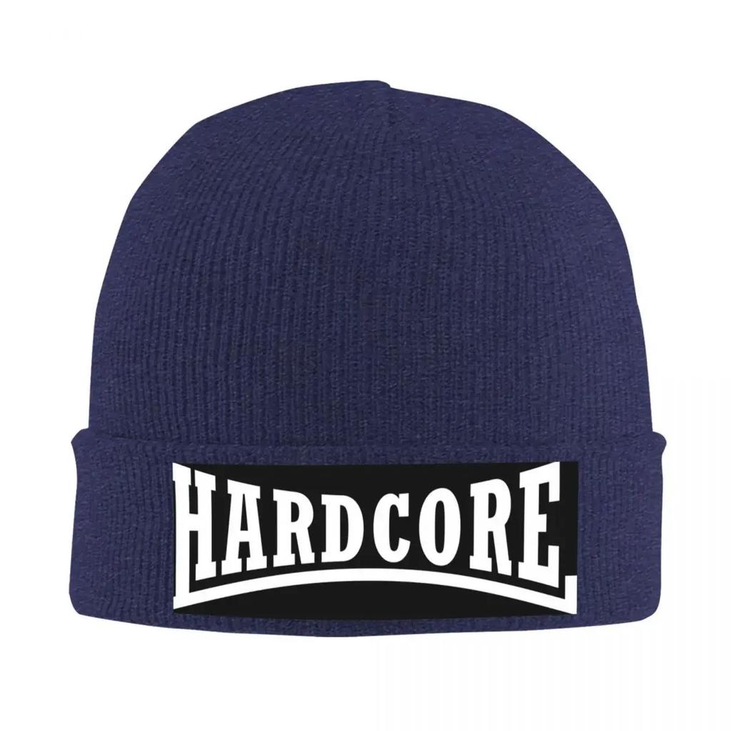 New Hardcore Warm Knitted Cap Fashion Bonnet Hat Autumn Winter Outdoor Beanies Hats For Unisex Women Adult
