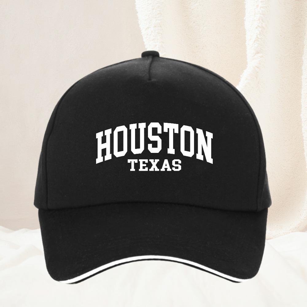 Houston Texas Print baseball cap Unisex Adjustable Dad Hat Outdoor All Seasons Travel Gift Caps Hat