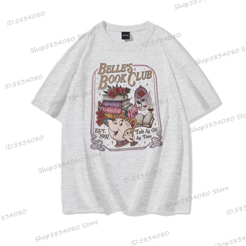 Book Club Graphic Shirts Women Fashion Casual Tops Book Lover Gift Girls Clothing Book Cafe Shirt Comfort Colors Soft Cotton Tee