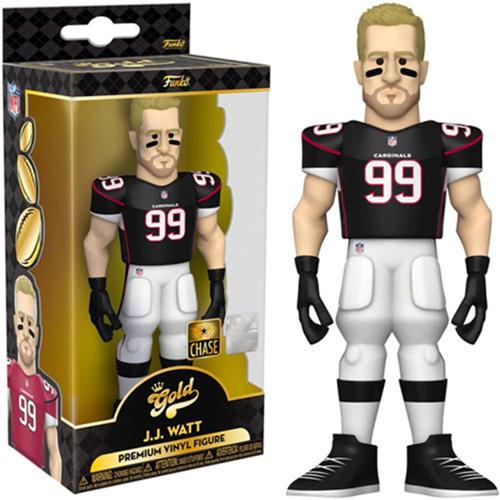 NFL: Cardinals JJ Watt 5" Vinyl Gold Chase lodě 1 v 6
