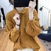 Cotton and Linen Lantern-sleeved Shirt Women's Spring and Autumn Ruffled Long-sleeved Shirt Women's Retro Bottoming Shirt