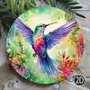 Hummingbird Iron Wall Art Durable Easy Hang Home Office Decor