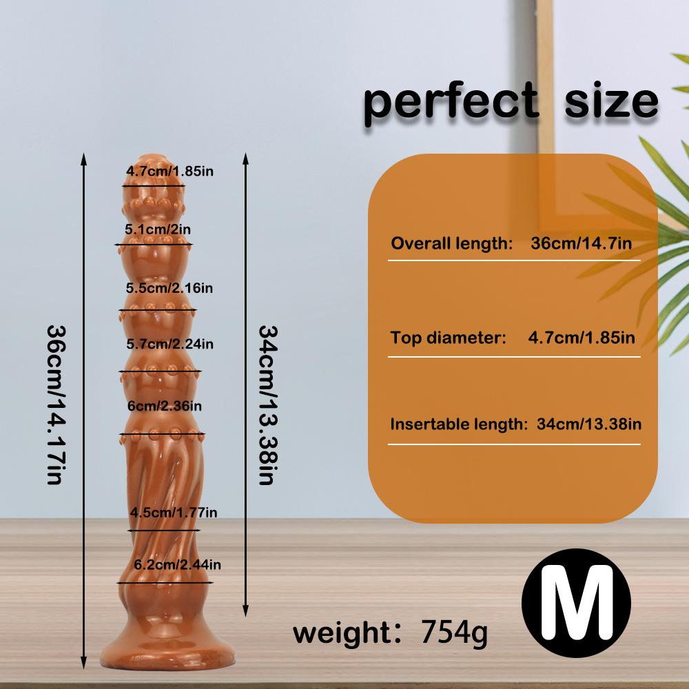 Huge Anal Butt Plug for Women Beads Butt Plug Big Anal Dilator Prostate Massager  Masturbators Adult Sex Toy