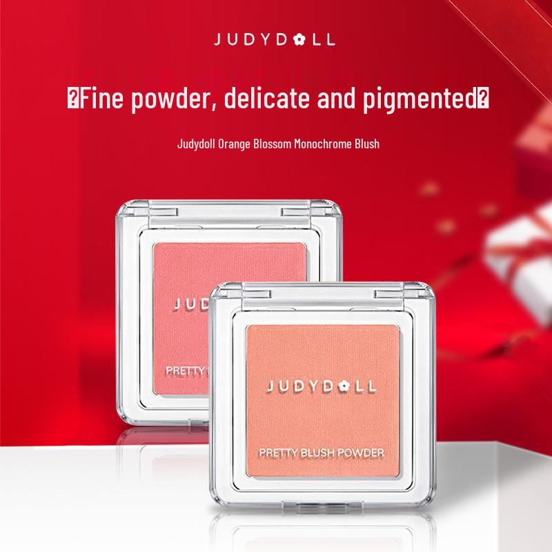 

Judydoll Peach Matte Blush & Highlight in Soft Pastel Shades