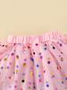 Fashion Summer Baby Girl 2PCS Outfit Set Cute Egg Print Ruffle Sleeve Bodysuit+Tulle Tutu Skirt for 0-2Y Toddler Casual Clothes