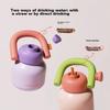 Straw Cup, Large Capacity Insulated Mug for Office, Direct Drinking Wide-Bellied Cup, Stainless Steel Cup, Portable Jug, 1L