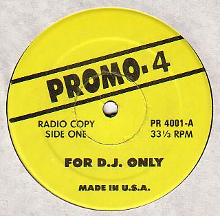 

12inch Record VARIOUS Promo4 PR4001 NOT ON LABEL US Dance Electronica Used