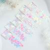 Nail Embellishments Nail Sequins Colorful Nail Glitter Paillette Mixed Size Nail Art Stickers for Nail Decors 12-Grid