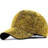 Hat Ladies Spring and Summer Colorful Rhinestone Baseball Cap Fashion Versatile Personality Cap Men's Luxury Sun Hat