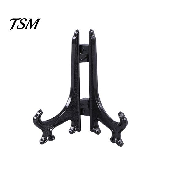 Picture Frame Display Plate Rack Safe Wide Application Triangle Structure Dish Portable Easels Holder for Hotel Kitchen Easel