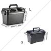 Waterproof Fishing Tackle Storage Box With Security Lock Heavy Duty Organizers For Outdoor Angling Tool And Equipment