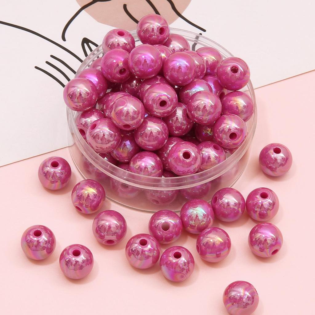 Colorful Loose Beads for DIY Bracelets, Phone Charms, Key Chains, and Jewelry Accessories