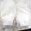 1 Stück 100% Seide Peeling Gesichtsreiniger Beauty Handtuch Weich Peeling Haut Bad Peeling Seidenbad Gesichtsreiniger Handschuhe Badezubehör
