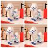PP Cotton Zodiac Pony Figurine Soft Plush Horse Doll Pendant Cartoon Steed Doll  Festive Decor