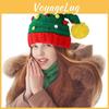 Unique Festive Christmas Tree Knitted Beanie Hat For All Genders Cozy And Warm