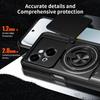 KEYSION Magnetic Phone Case for TECNO Spark Go 1 1S 2025 Slide Camera Protection Upright Kickstand 360 Ring Shockproof Back Cover