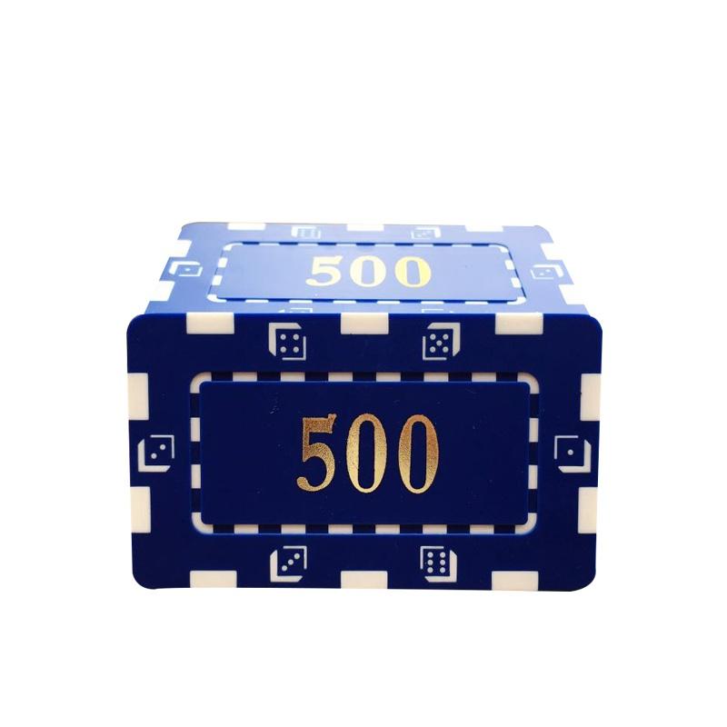 10 pièces/lot argile Las Vegas jetons de Poker 14g ensemble carte de Casino jetons de Poker divertissement pièces de monnaie en dollars jeu de cartes LasVegas