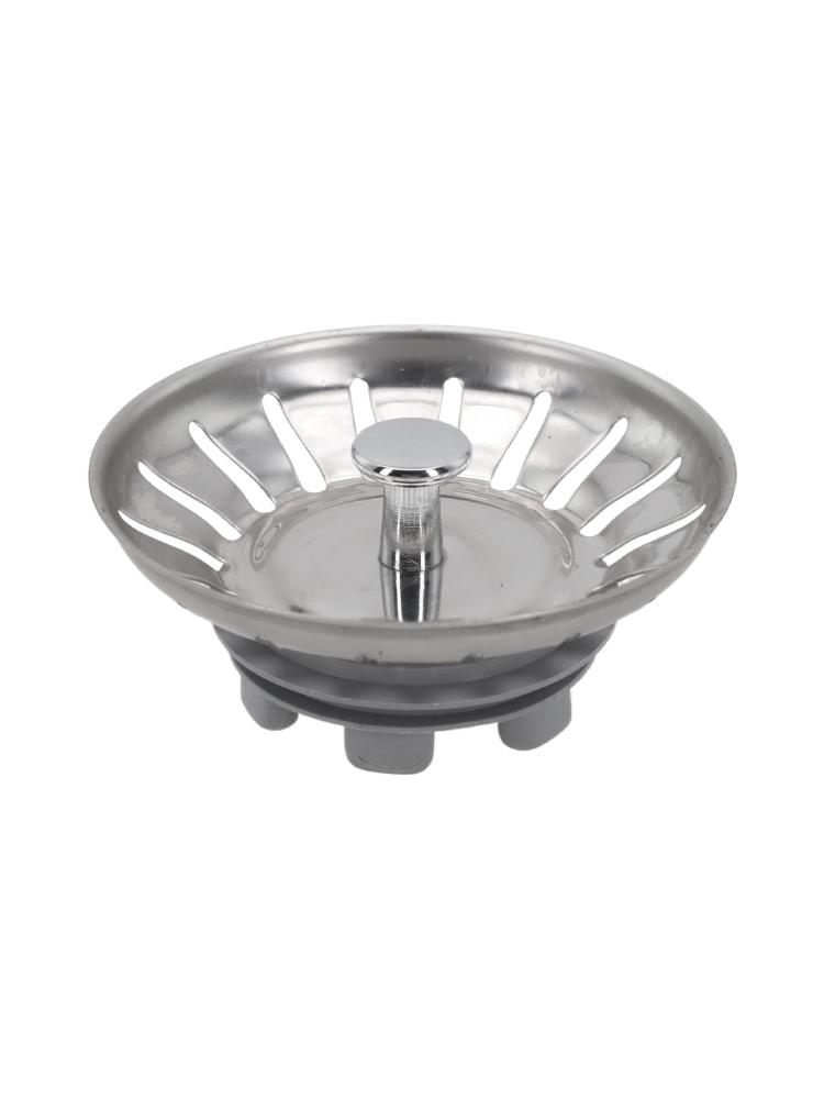 Edelstahl Küchenspüle Sieb Stöpsel Abfluss Sieb Becken Abflussstopfen Verstopfungsschutz Bodenablauf Küchenzubehör