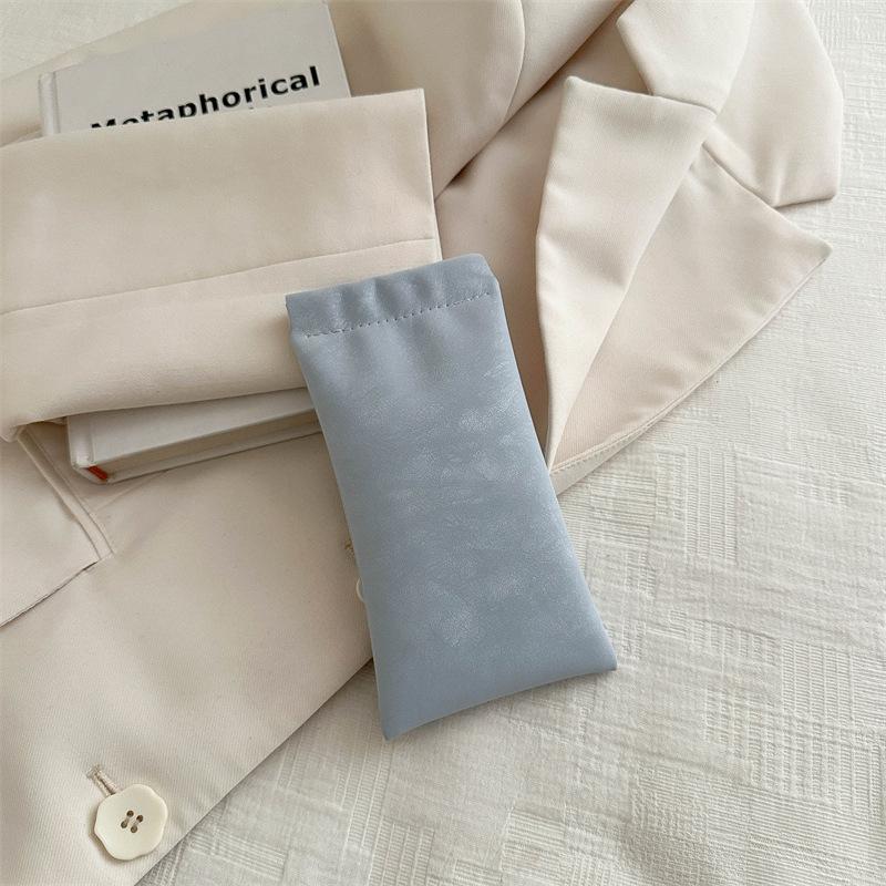 

Сумка для хранения очков Ударопрочная Портативная Солнцезащитные очки Автоматическое закрытие Шрапнель Магнитная Коробка для хранения Сумка для хранения очков Женская синий