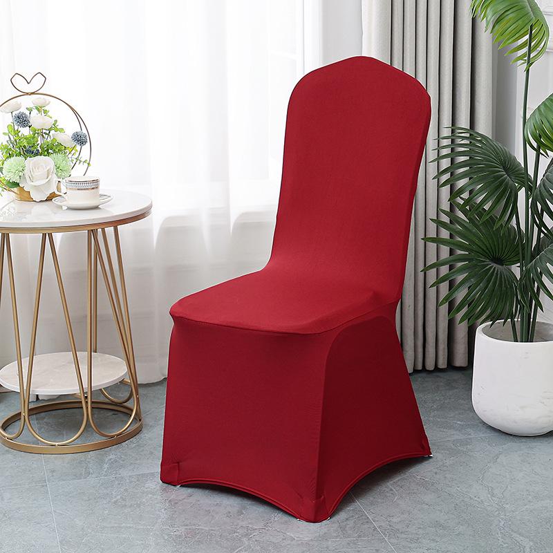 Thickened Universal Elastic Chair Cover for Weddings and Banquets