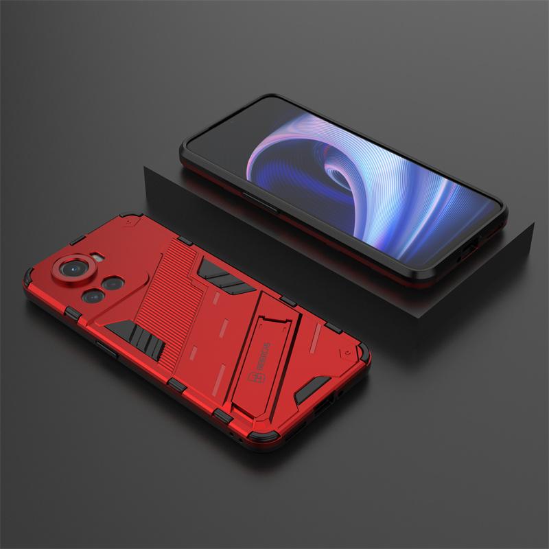 For OnePlus Ace 5G Case Car Magnet Shockproof Armor Protective Back Cover For One Plus 10R 10 R 5G Stand Holder Phone Cases