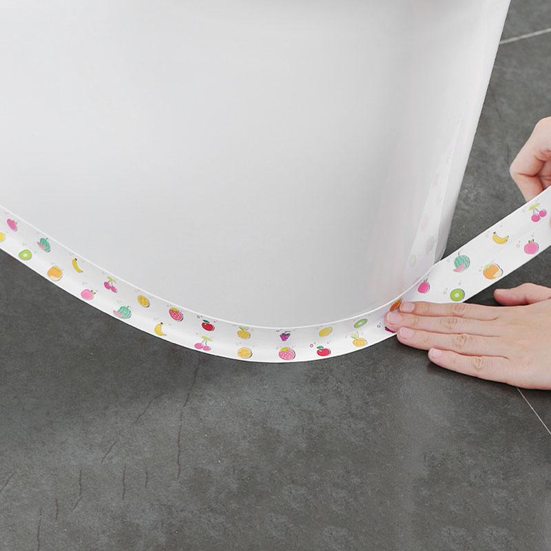 

Уплотнительная лента для ванной и кухни, водостойкая и противоплесневая клейкая лента для раковины и туалета, простая в установке и долговечная