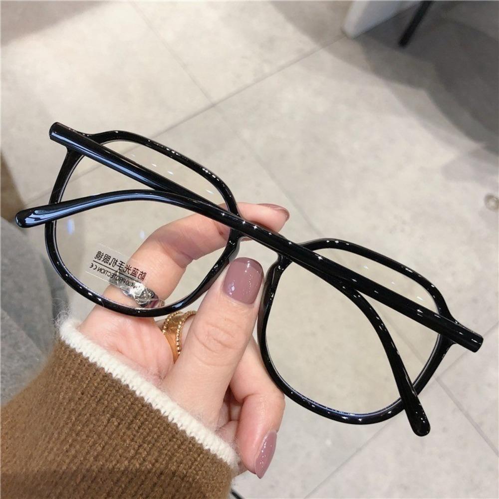 Anti-Strahlungsbrille für Damen Austauschbare Gläser Brille Retro Runde Brille