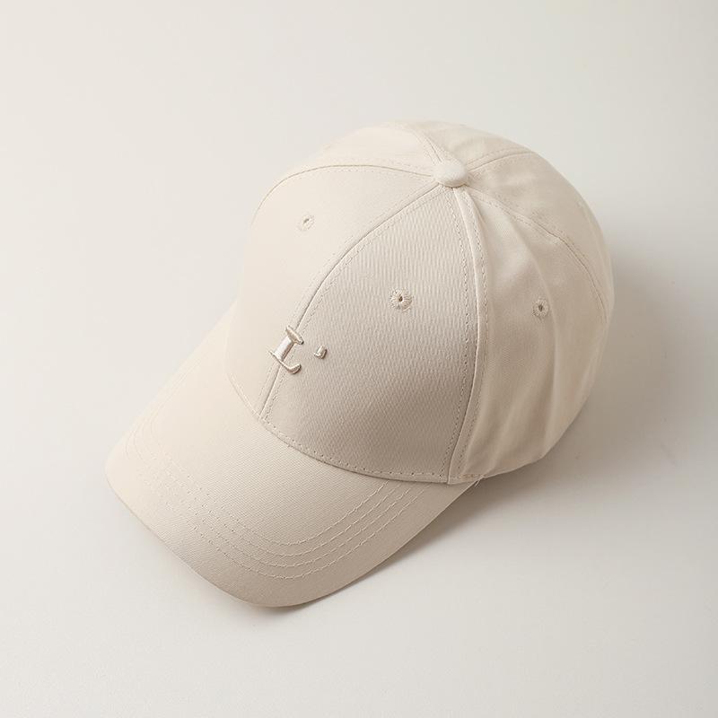 Hard Top Baseball Cap Fashionable Versatile Simple Embroidery Letter Cap Women's Spring and Autumn Couple Sunshade Hat Men's Hat