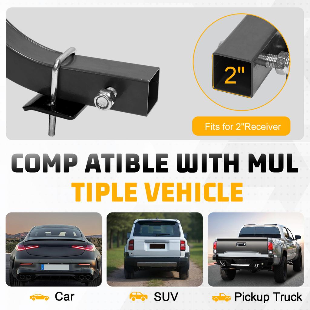 Hitch Mount Bike Rack Foldable Hitch Bike Rack for Cars Trucks SUVs Minivans