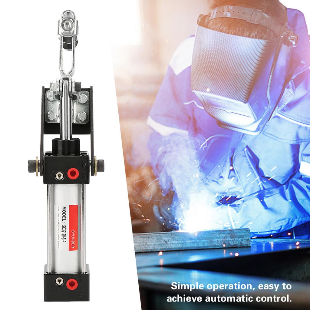 300mm GH 12130 Professional Cylinder Pneumatic Hold Down Clamp