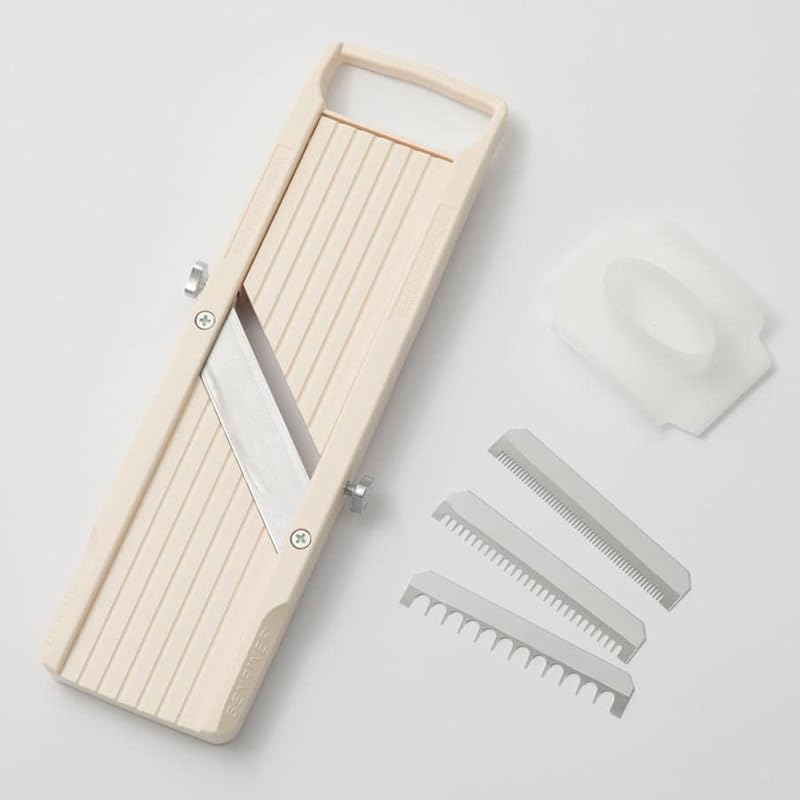 Benriner All-Purpose Vegetable Cooker, Classic Ivory, Flat Box, FS