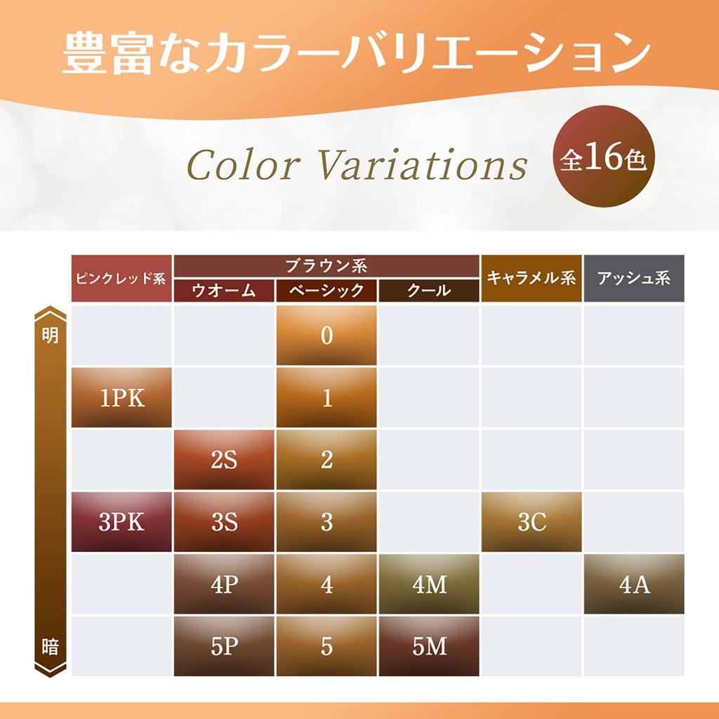 Cielo Hair Color EX Milky Hair (3PK) (Gray Dye) [Quasi-drug]