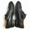 JOHN BROMMEL'S Made in Italy Vintage Wingtip Business Shoes Black size 8 26.5-27.0 Men's(USED)