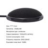 Condenser Microphone Sensitive Plug Play Metal Omnidirectional Computer Microphone for Conference