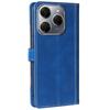 For TECNO Spark 20 Pro Cell Phone Case Straw Hat Design Skin-Touch Wallet PU Leather Stand Cover