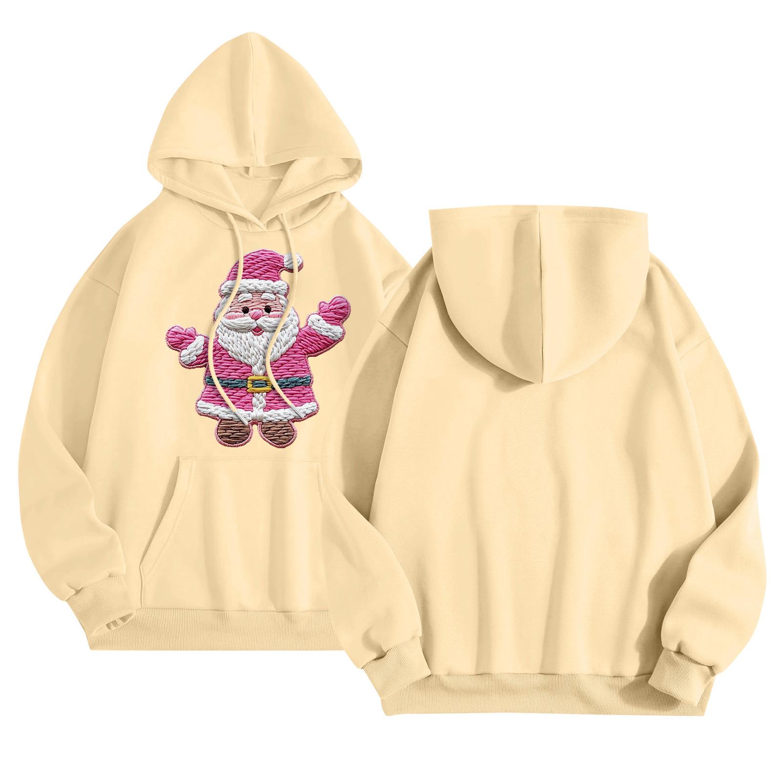 

Женская повседневная толстовка с капюшоном и круглым вырезом, длинными рукавами и принтом S хаки