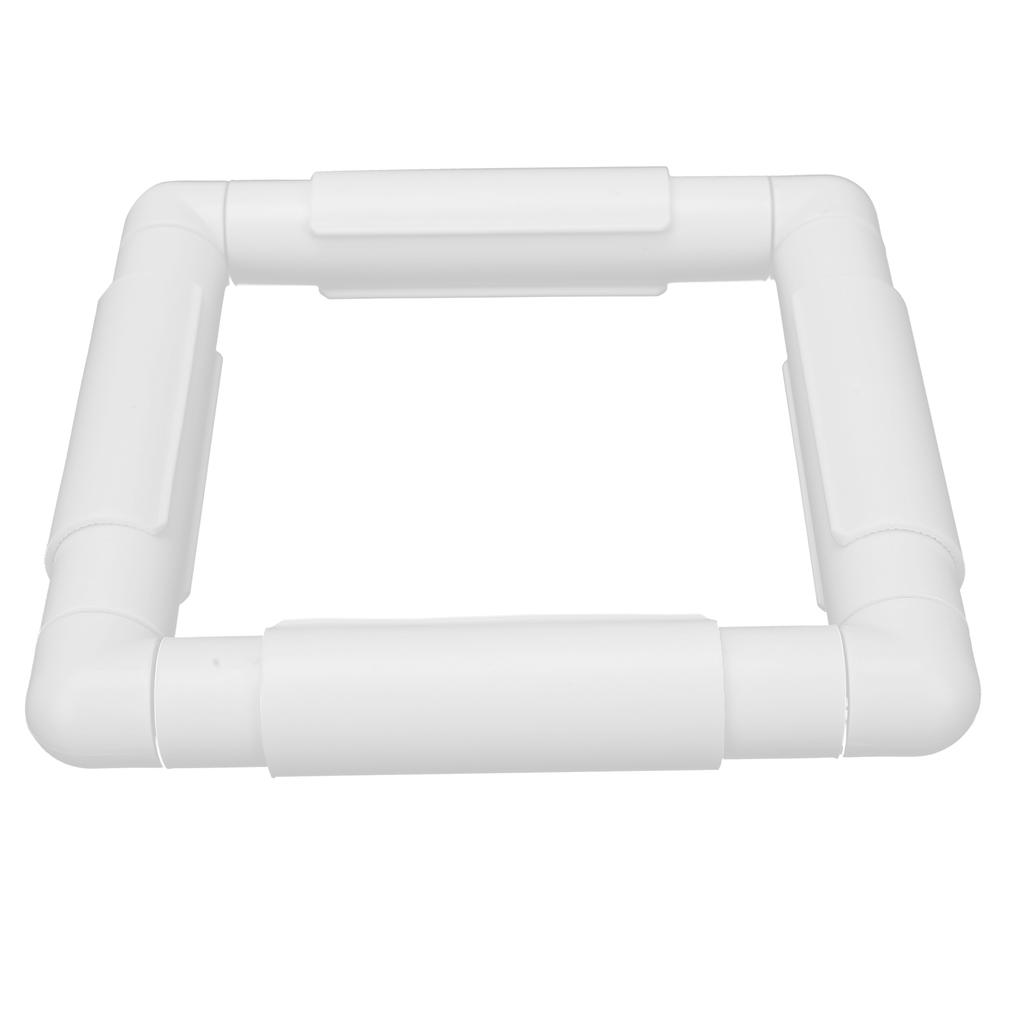 Embroidery Hoop Cross Stitch Square Plastic Clip Frame DIY Craft Handhold Sewing Tools