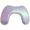 Stain-Resistant U-Shaped PU Leather Nail Art Hand Rest with Reinforced Base, Easy To Clean