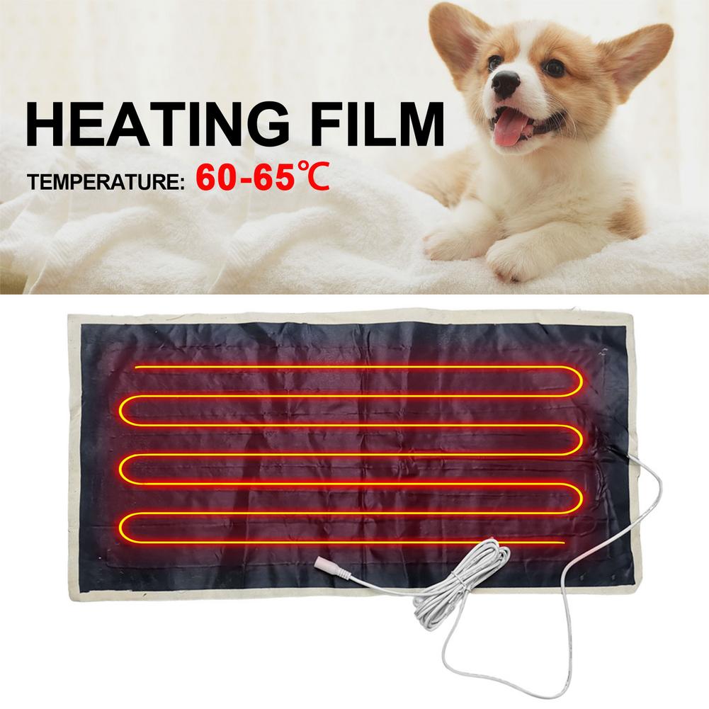 12V Folding Heating Film Warm Heated Sheet For Seat Pad Cushion Pet Warm Bed Mat Electric Heating Pad Seat Cushion Heater