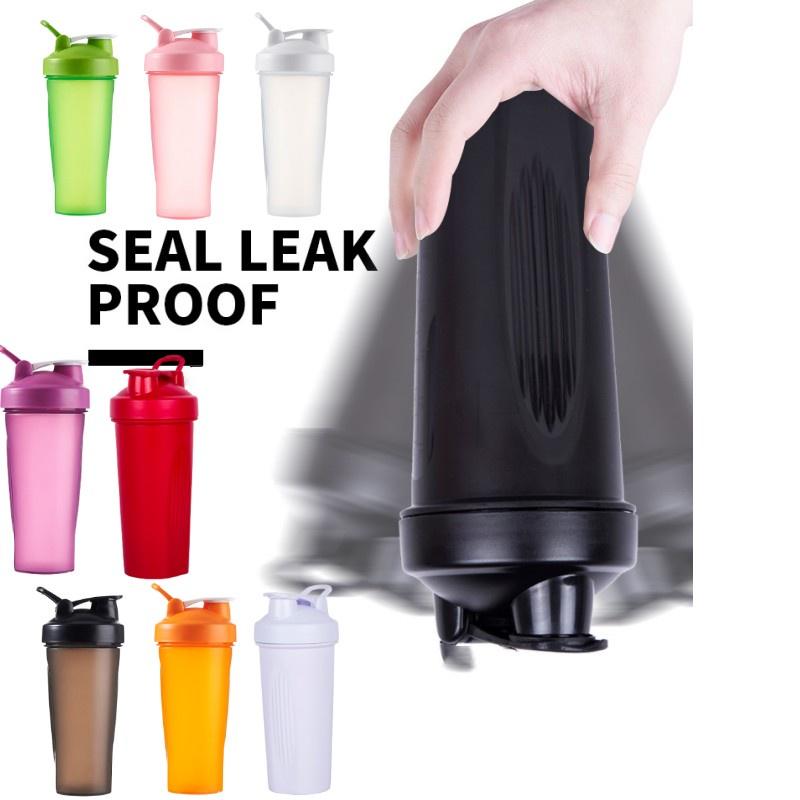 Customized Logo Pp Sports Shaker Bottle 600ml Fitness Portable Water Bottle